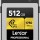 Lexar 512GB Professional GOLD CFexpress 4.0 Type A Memory Card LEXAR LCXEXPR512G-RNENG 